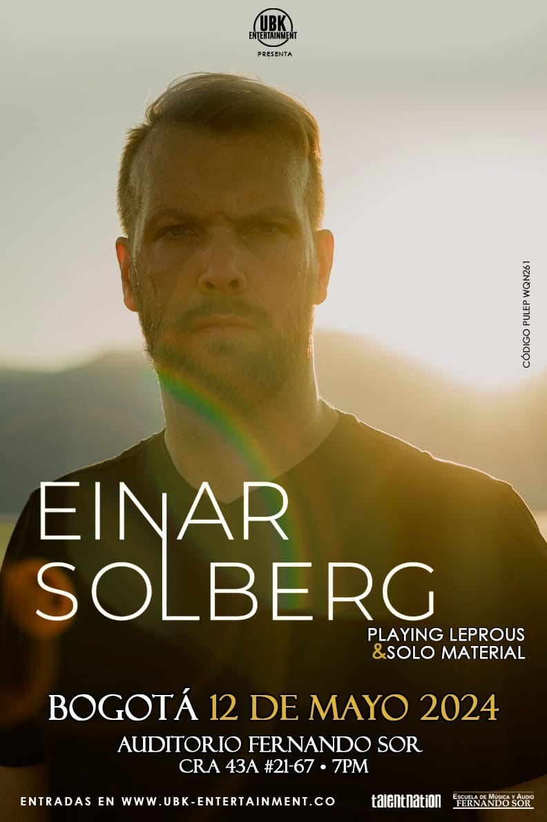 Einar Solberg llega a Bogotá con un show acústico lleno de emociones