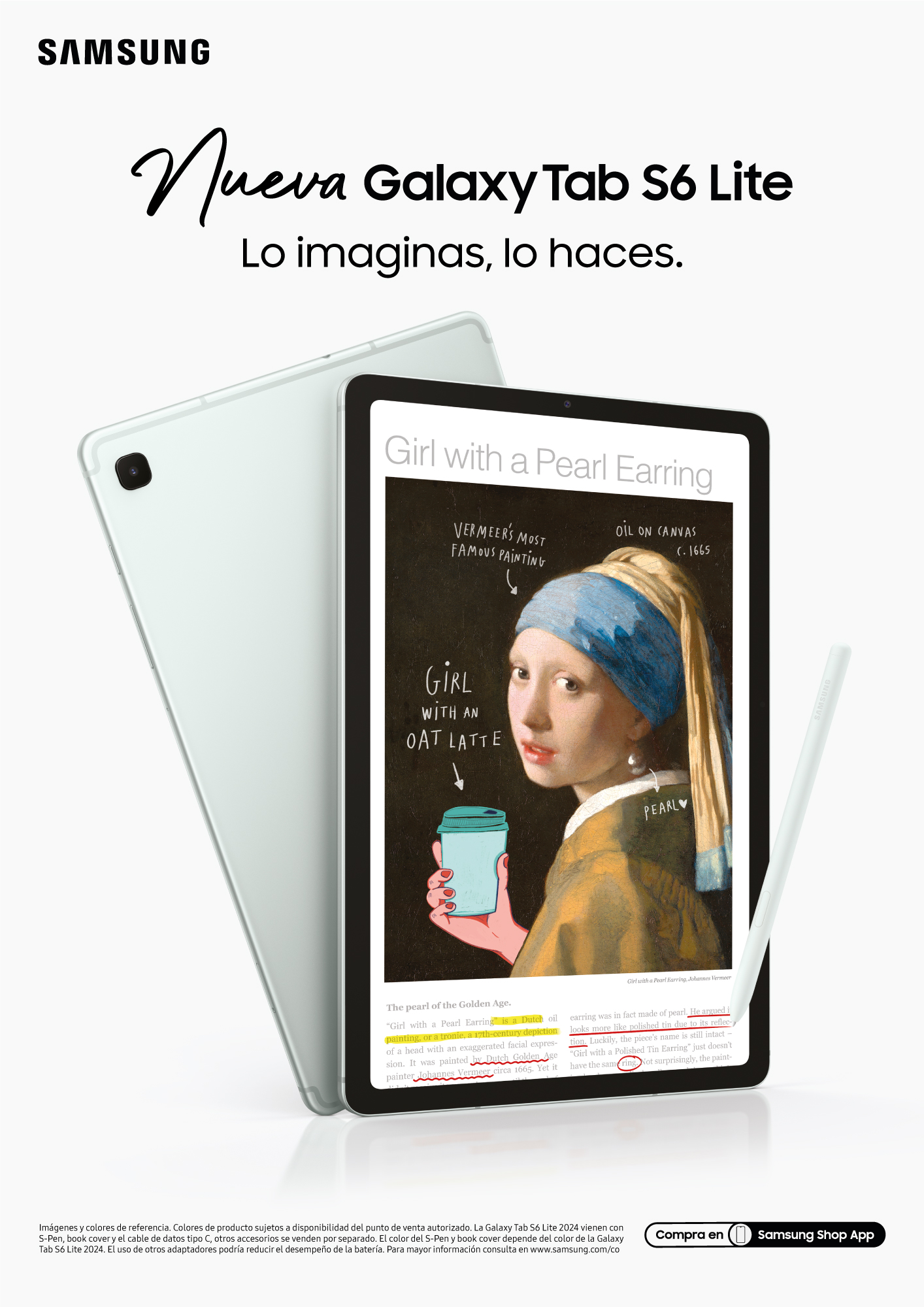 Samsung lanza en Colombia la Galaxy Tab S6 Lite (2024): la compañera ideal para la productividad y el entretenimiento
