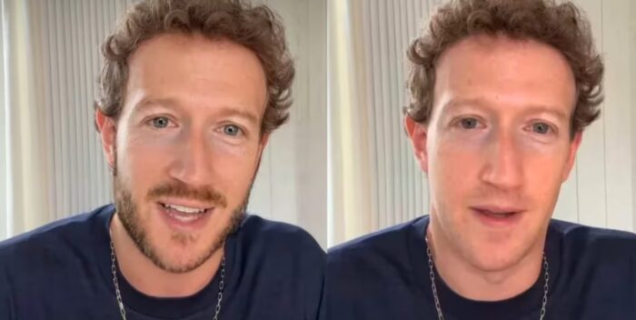 La imagen viral de Mark Zuckerberg con barba es falsa