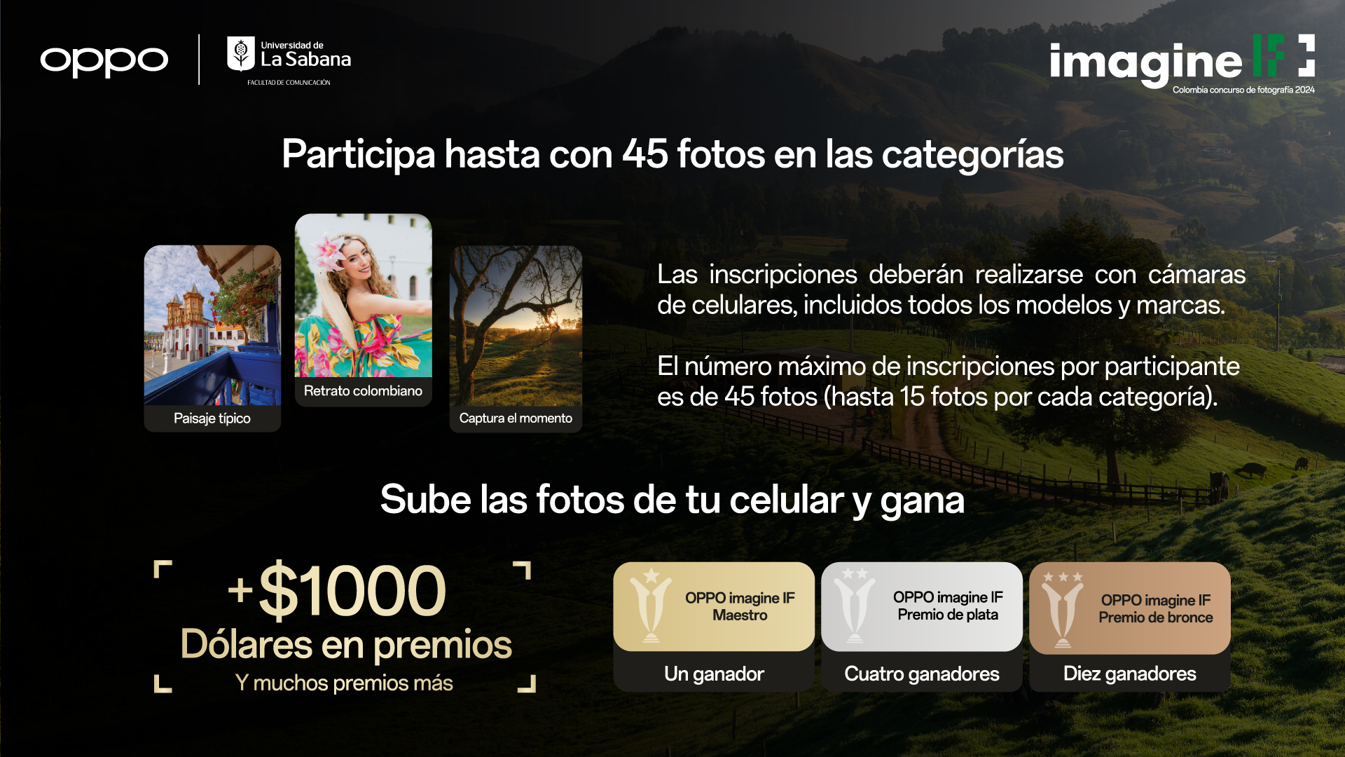 OPPO Anuncia en Colombia la Edición 2024 de su Concurso Mundial de Fotografía Móvil