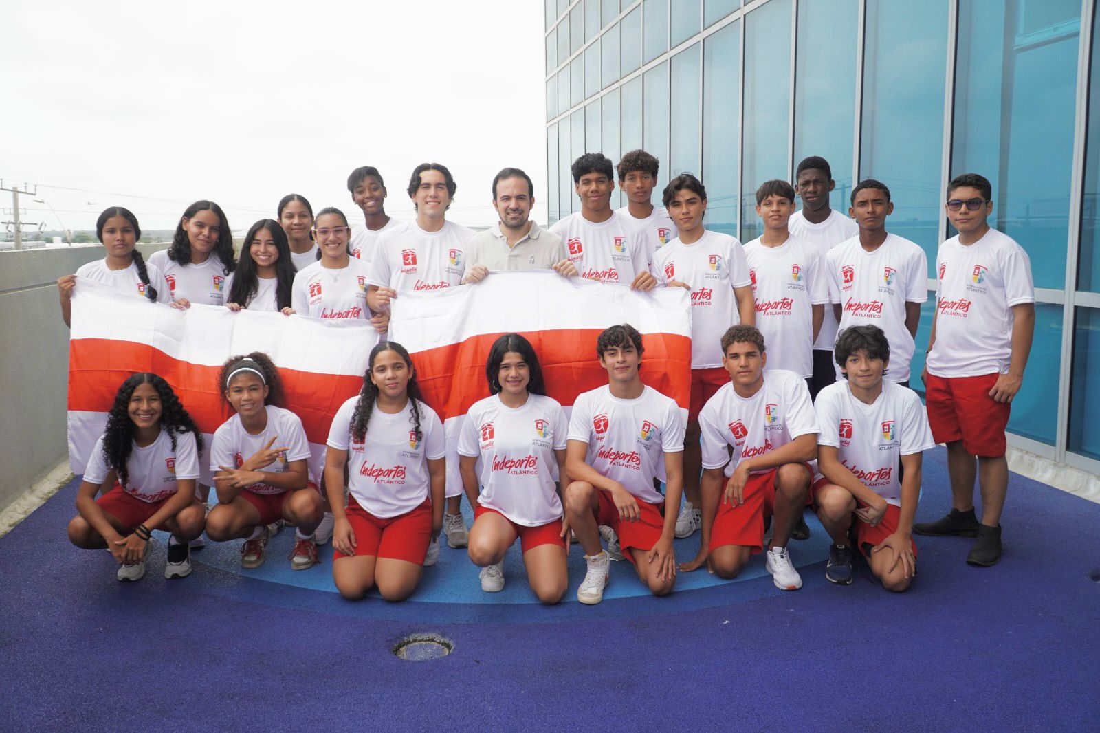Fútbol Sala y Tenis de Mesa en Bogotá, equipo Atlántico en los Juegos Intercolegiados Nacionales 2024