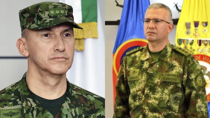 Retiro del General Ospina y nombramiento del Mayor General Cardozo