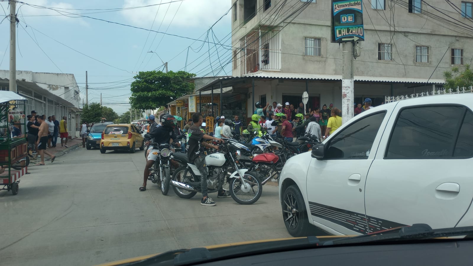 Ataque armado deja un policía herido en el barrio San Luis de Barranquilla