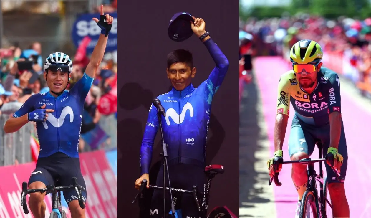 Resumen del rendimiento colombiano en la etapa 4 del Giro de Italia