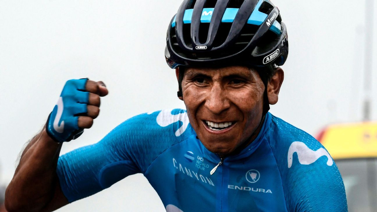 Nairo Quintana ruge con fuerza: «Cada día mejor, ¡moral y motivación a tope!»