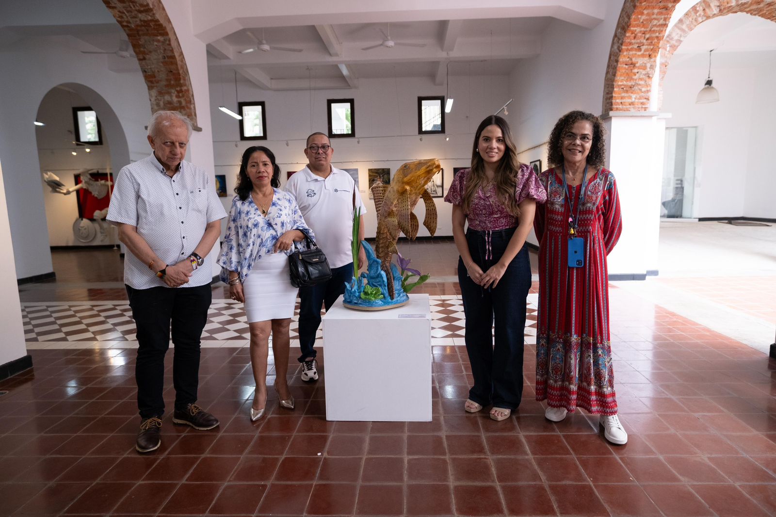 ‘Nuevos Artistas Plásticos’ renuevan su vida a través de exposición en el Museo Atlántico   
