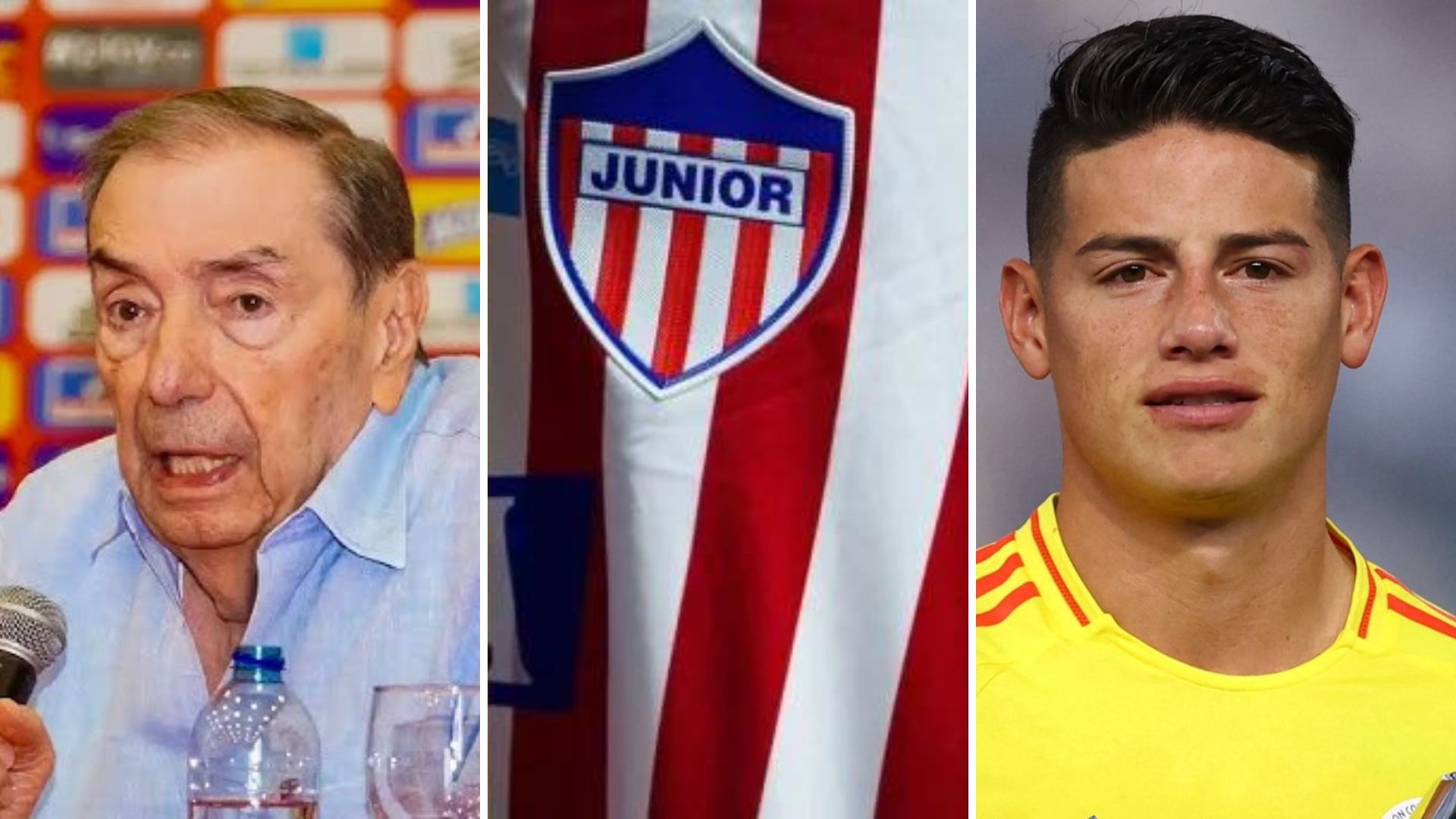 Junior desmiente rumores sobre conversaciones con James Rodríguez: ‘No es cierto’