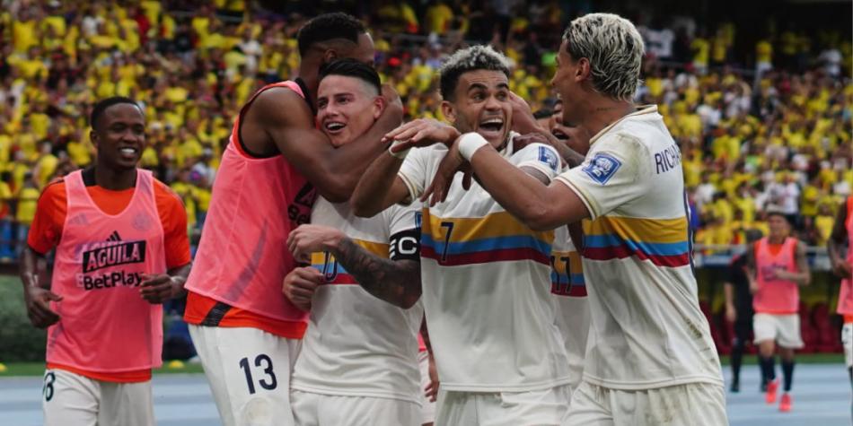 Colombia aplasta a Chile 4-0 en el Metropolitano y suma puntos clave en las Eliminatorias