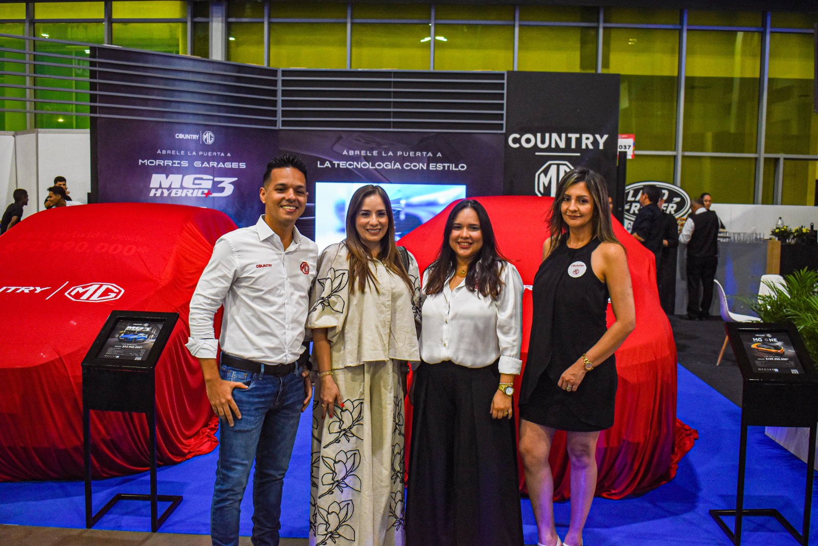 Country MG debuta en Barranquilla con propuesta sostenible y tecnológica durante el Autofest