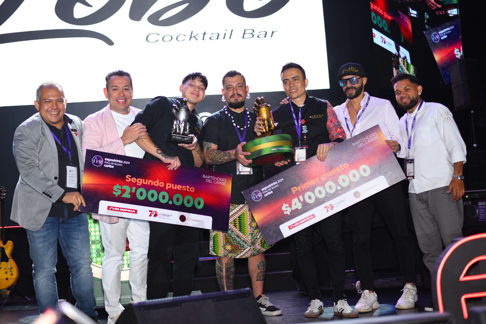 Tres finalistas se miden para alcanzar título como el mejor bartender del Caribe en Expodrinks