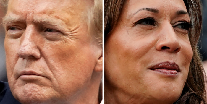 Harris y Trump eligen los mismos estados para su cierre de campaña