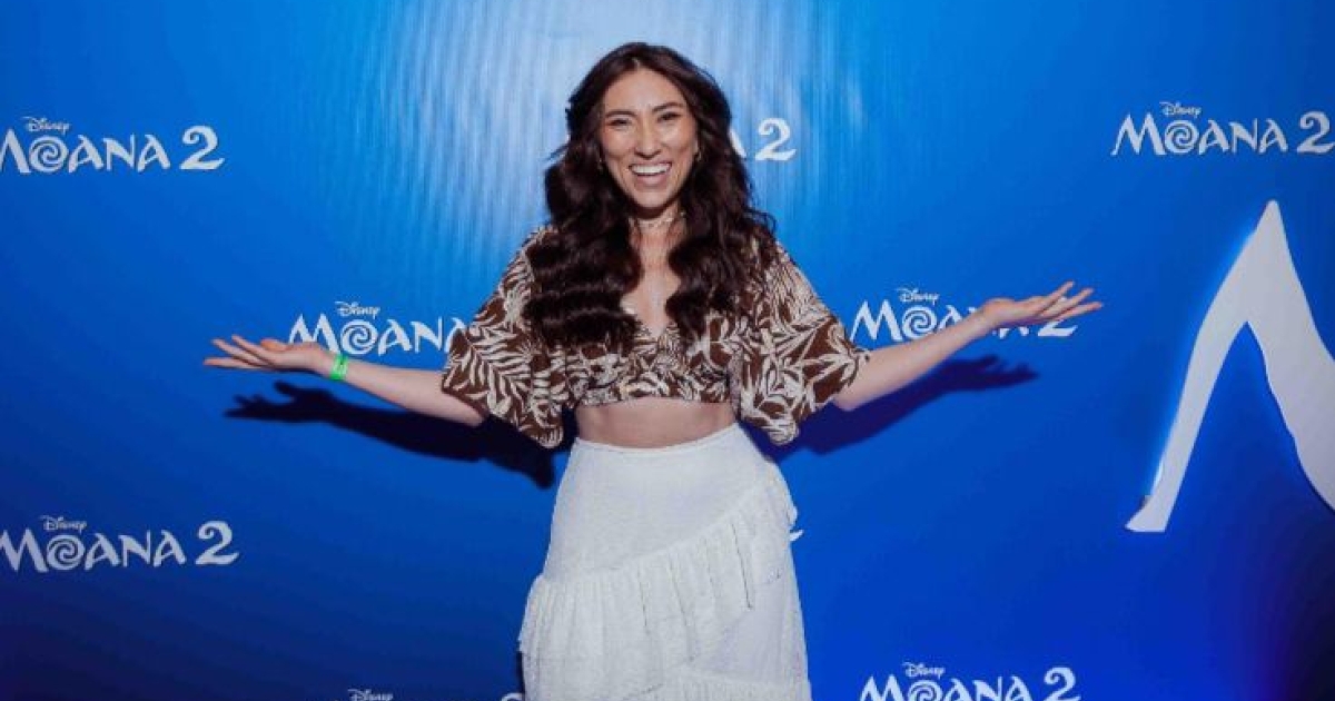 Daniela Rodríguez, la colombiana que brilla en Moana 2 y Wicked, dos de los éxitos más taquilleros de 2024