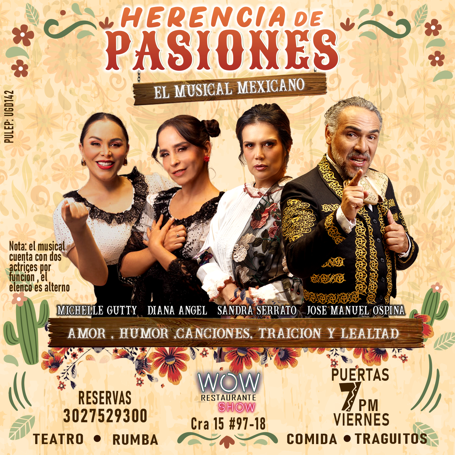 Herencia de Pasiones, el musical mexicano