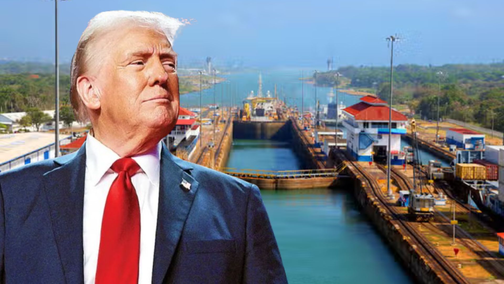 Donald Trump promete “retomar el control del Canal de Panamá” y cambiar el nombre del Golfo de México