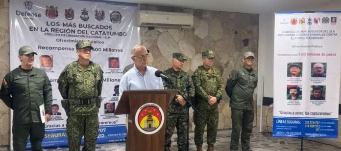 Gobierno intensifica la búsqueda de cabecillas del ELN con millonarias recompensas; Cuba desmiente refugio a guerrilleros