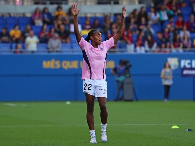 Jugadoras del Espanyol respaldan a Daniela Caracas tras agresión en el clásico ante Barcelona