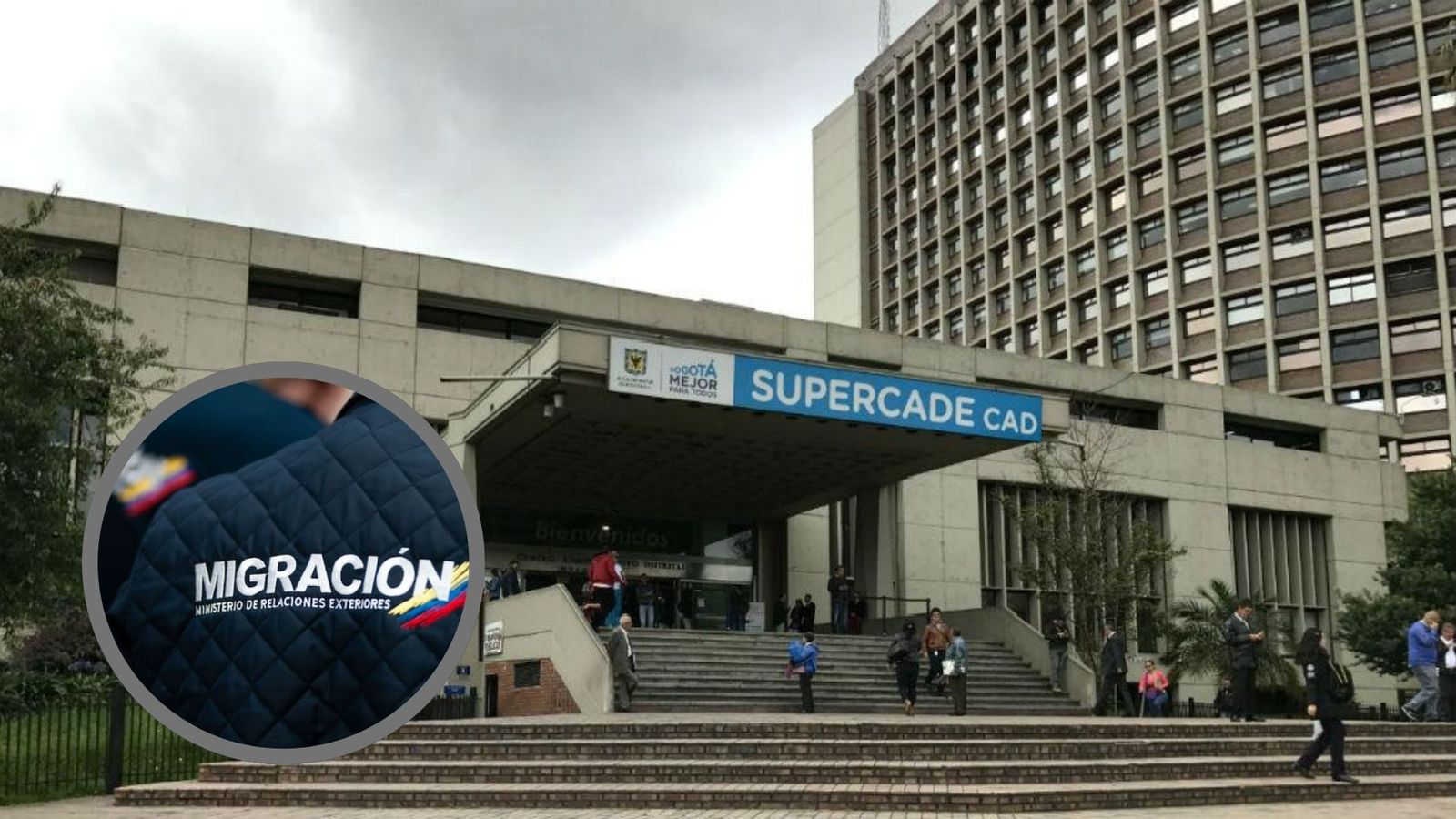 Suspenden atención de migración Colombia en SuperCADE Bogotá por financiamiento de la OIM