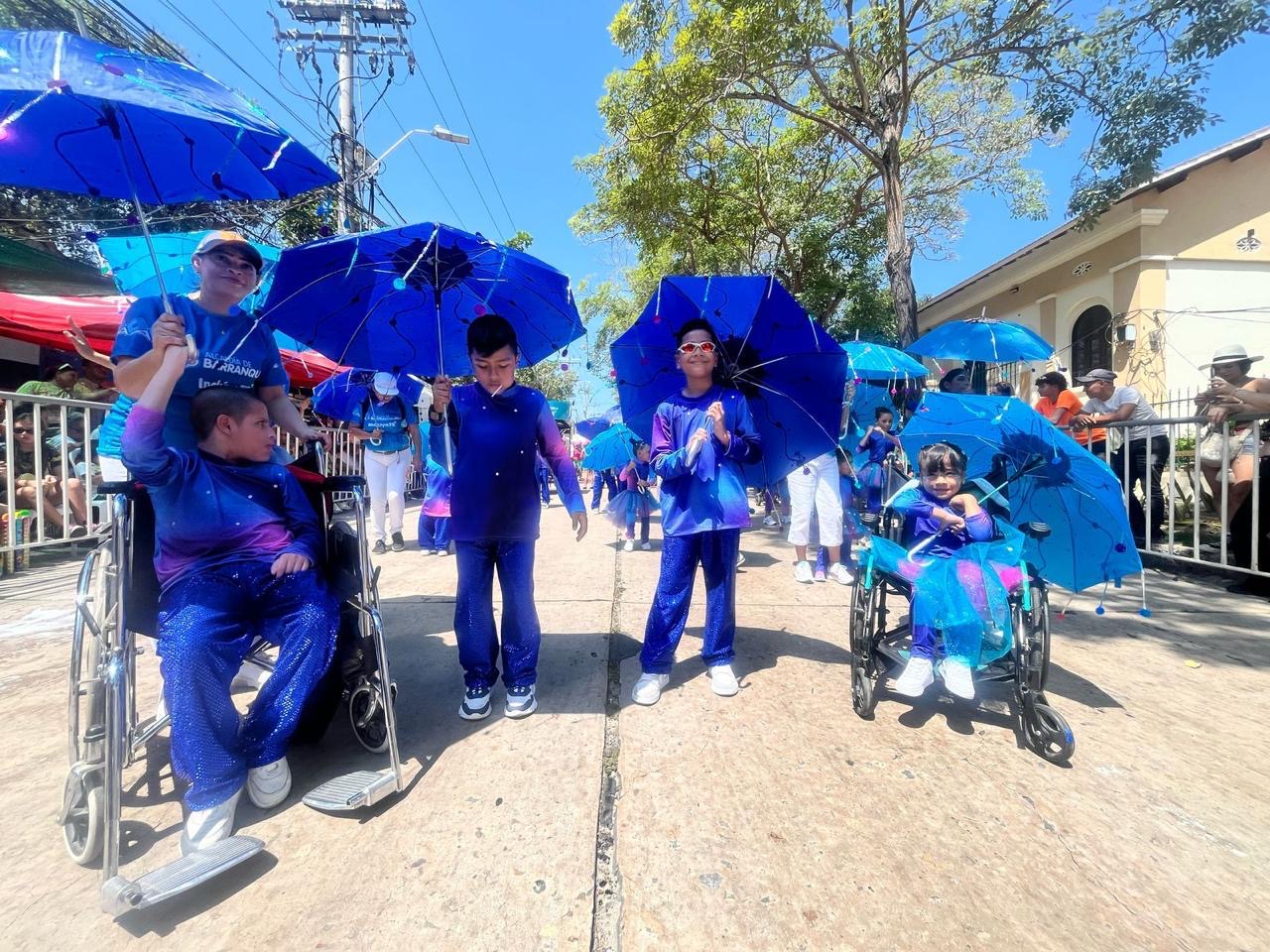 La inclusión se toma las calles de Barranquilla con el Carnaval de los Niños 2025