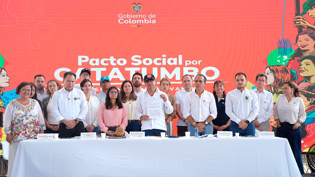 Líderes del Catatumbo respaldan el Pacto por la Transformación Territorial con Justicia Social y Ambiente