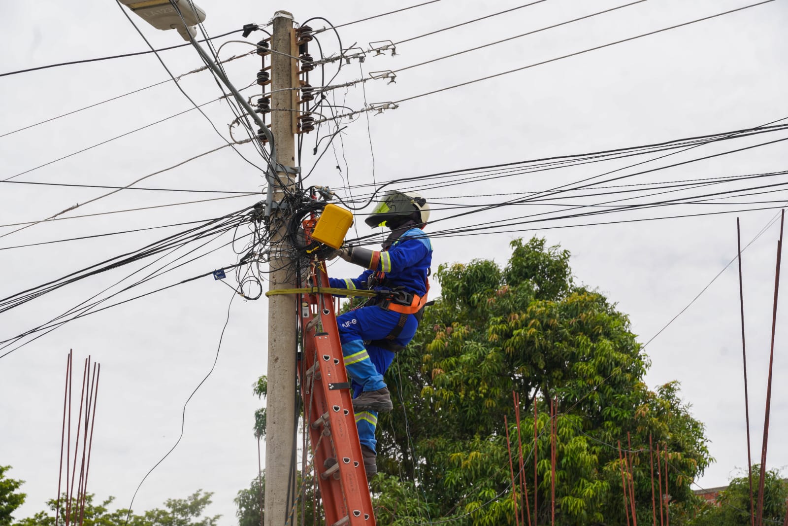 Cortes de energía programados en Puerto Colombia y Usiacurí por trabajos en la red eléctrica