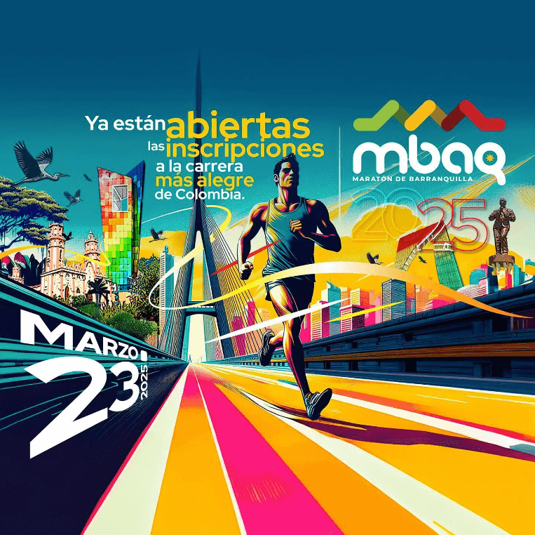 Todo listo para la Maratón de Barranquilla 2025: más de 10.000 corredores participarán este domingo