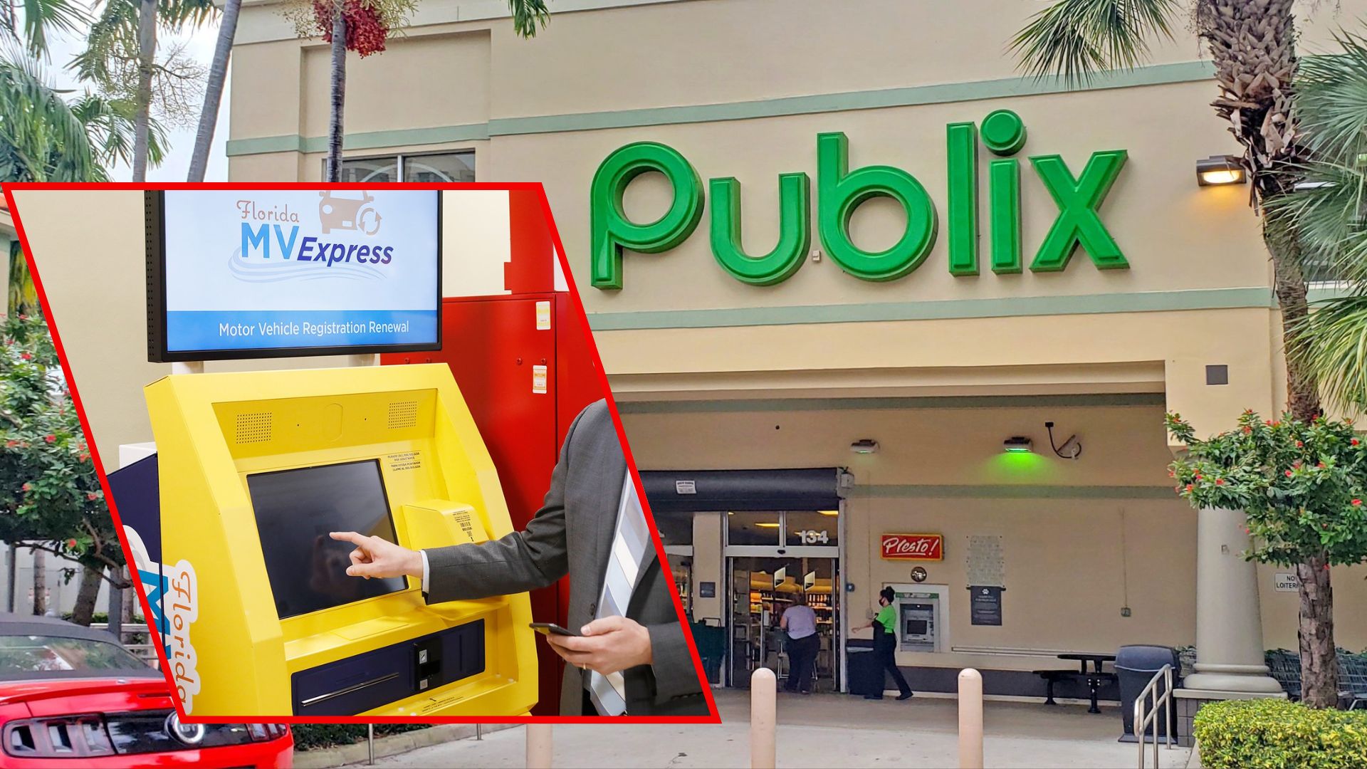 Residentes de Miami-Dade ya pueden renovar el registro de sus vehículos en supermercados Publix