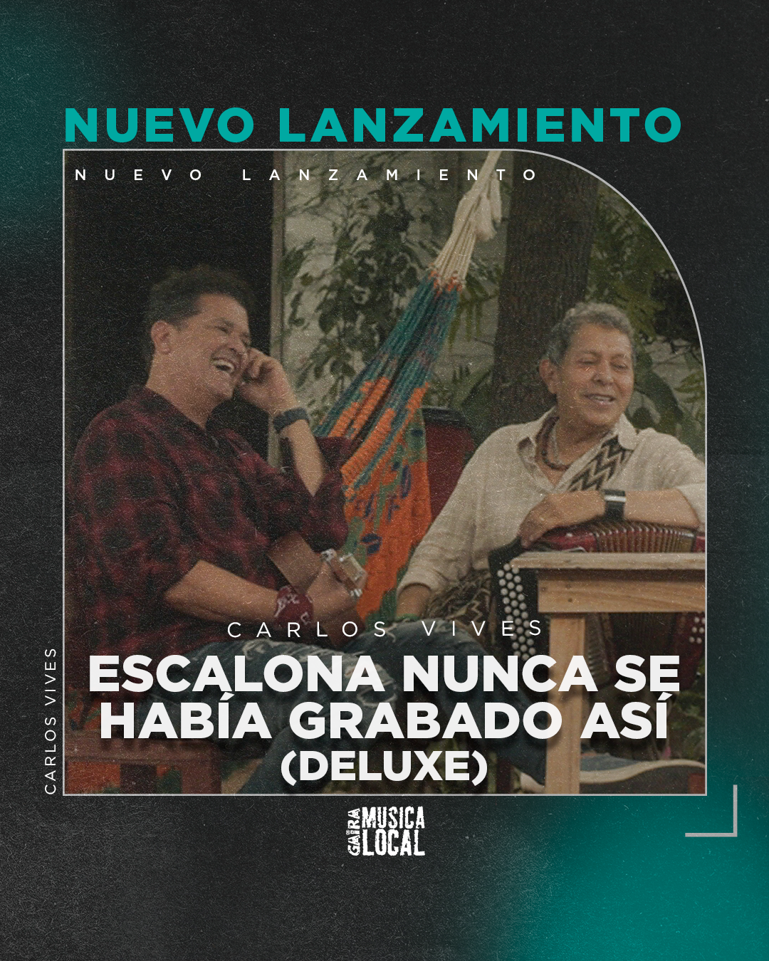 Carlos Vives lanza edición Deluxe de su homenaje a Escalona, con dos nuevas canciones que celebran el alma del vallenato