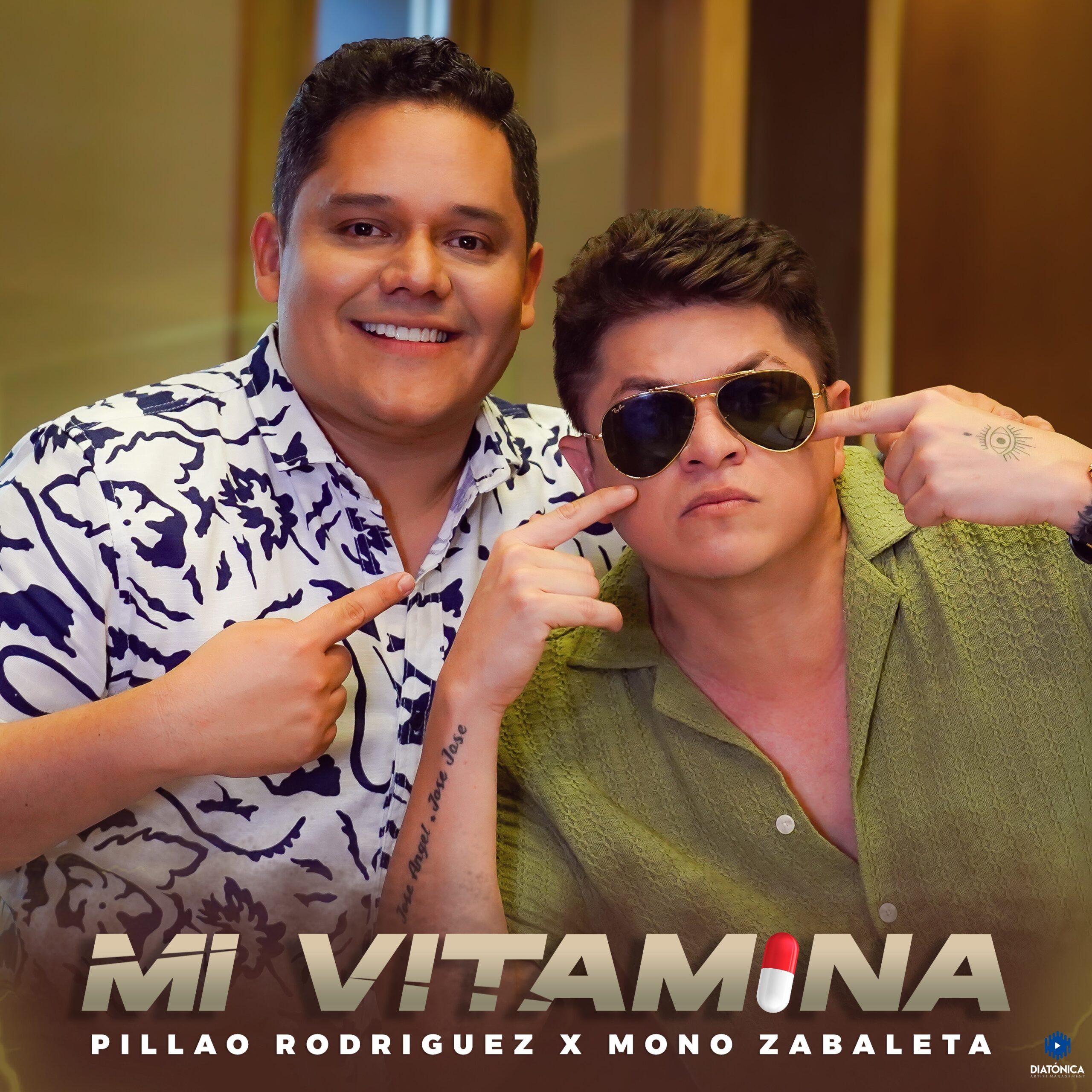 Pillao Rodríguez y el Mono Zabaleta le cantan al amor en su nueva canción Mi Vitamina