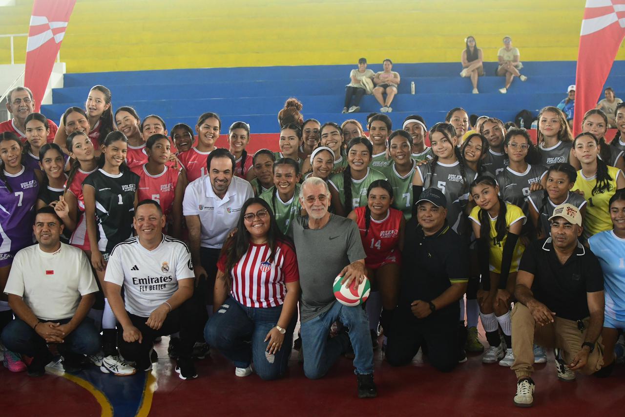 El Atlántico vibra con talento femenino en la inauguración de Volea II en Galapa