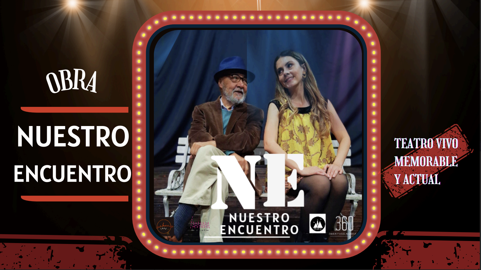 El amor revive en escena con Nuestro Encuentro, una emotiva obra de la Compañía 360 CREA