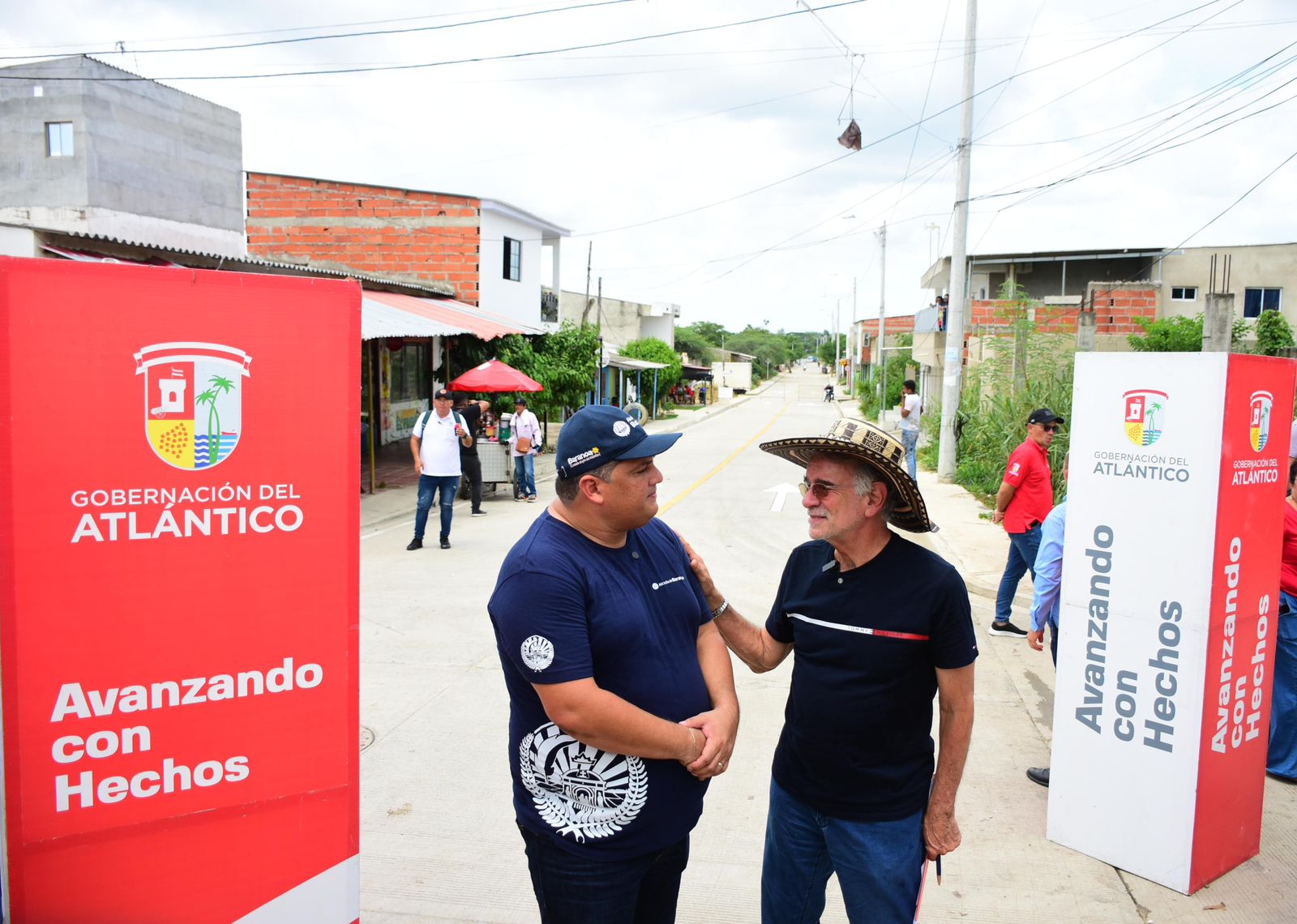 La Circunvalar Sur de Baranoa ya es una realidad con 1.8 km entregados por el gobernador Eduardo Verano