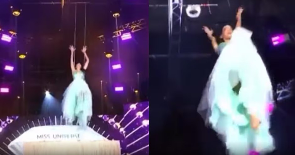 Laura Pérez, la concursante de belleza que sufrió una caída de tres metros durante la final de Miss Universe Latina