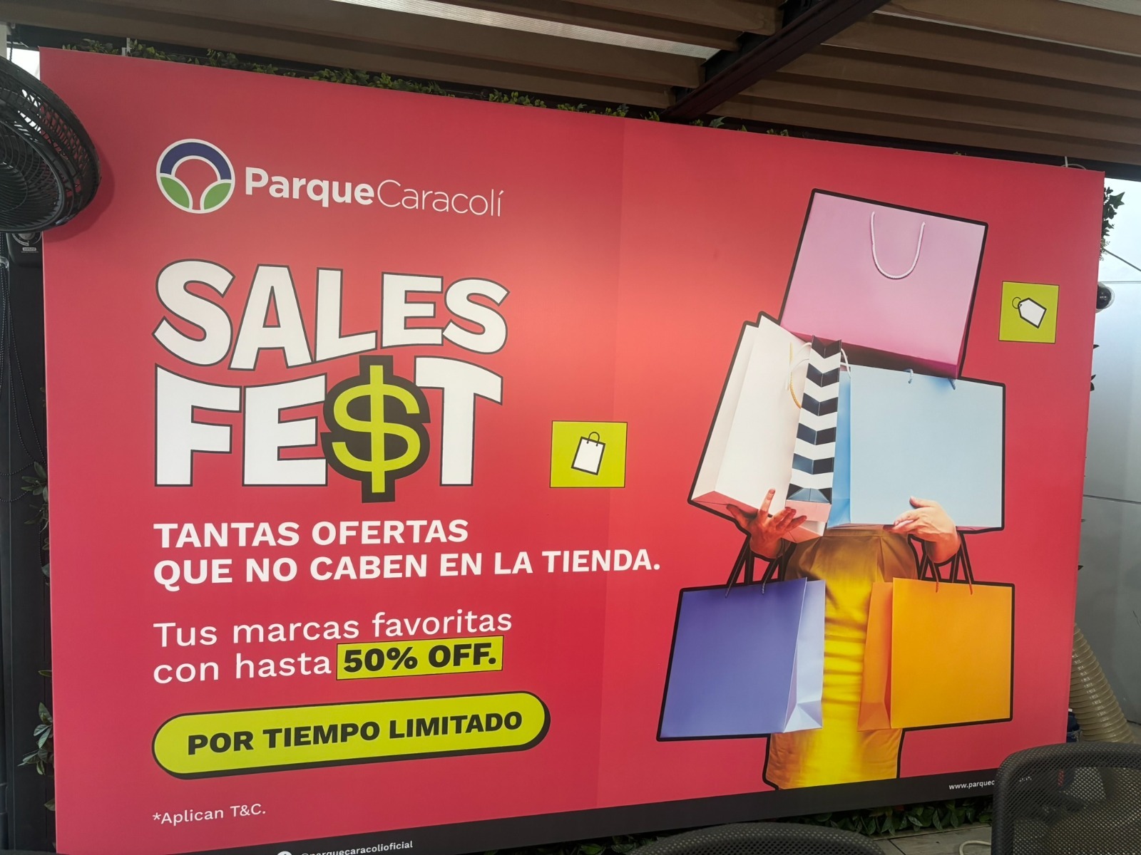 Sales Fest llega a Parque Caracolí con descuentos de hasta el 70 % y una experiencia de compra única en Floridablanca