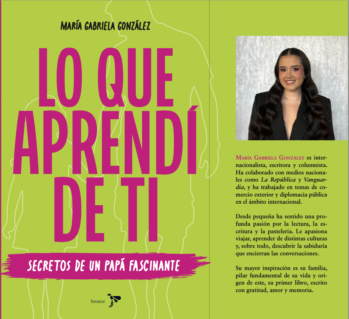 Lo que aprendí de ti un libro que convierte el amor de un padre en una guía de vida