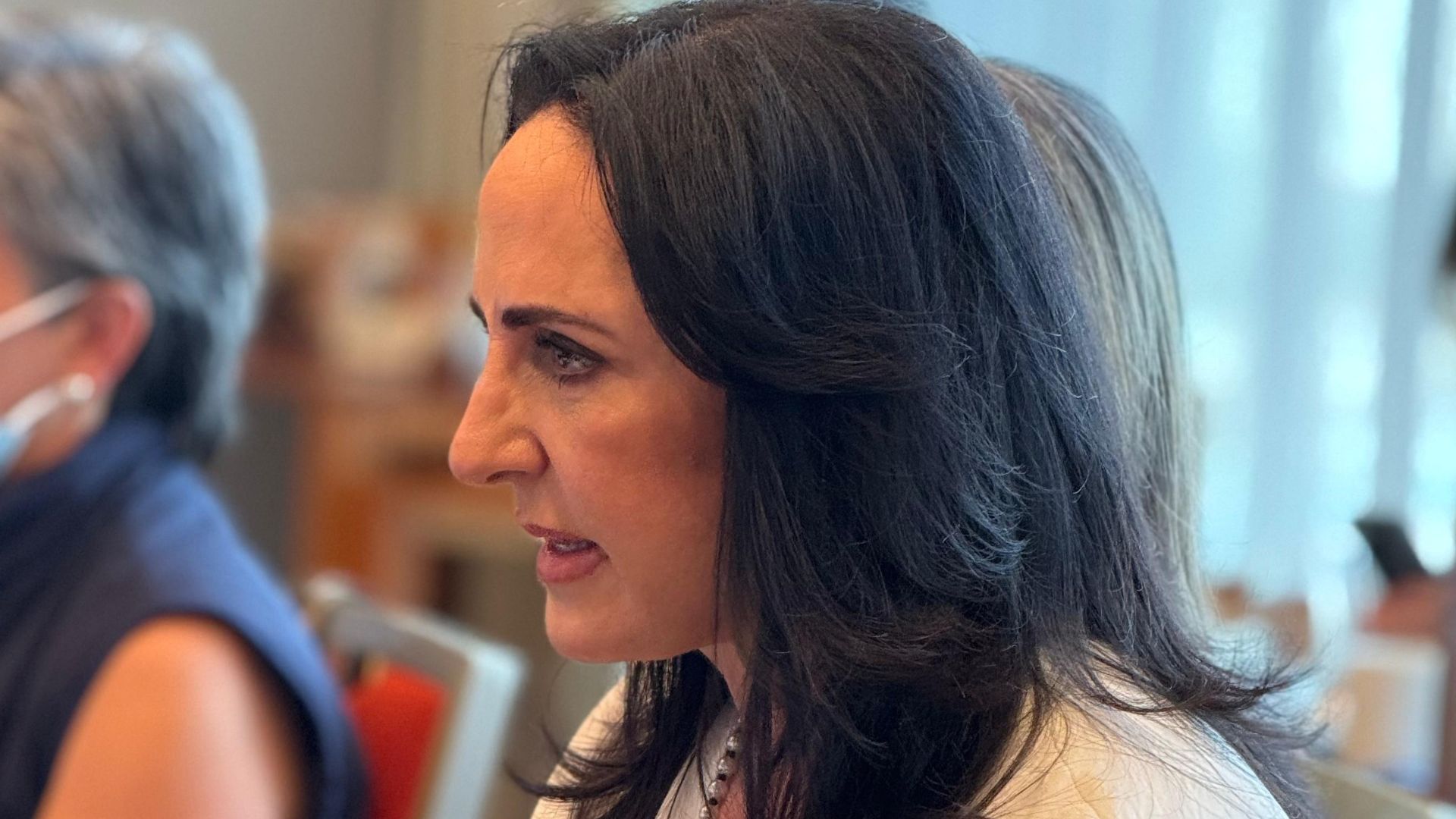 María Fernanda Cabal se reúne con delegación estadounidense y denuncia riesgo para la democracia en Colombia