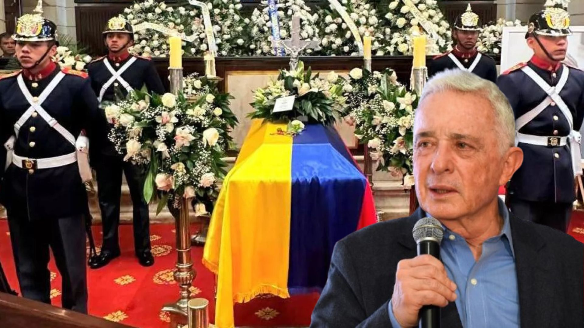 Álvaro Uribe resalta preparación de Miguel Uribe Turbay para la Presidencia y responsabiliza a Petro por clima de violencia