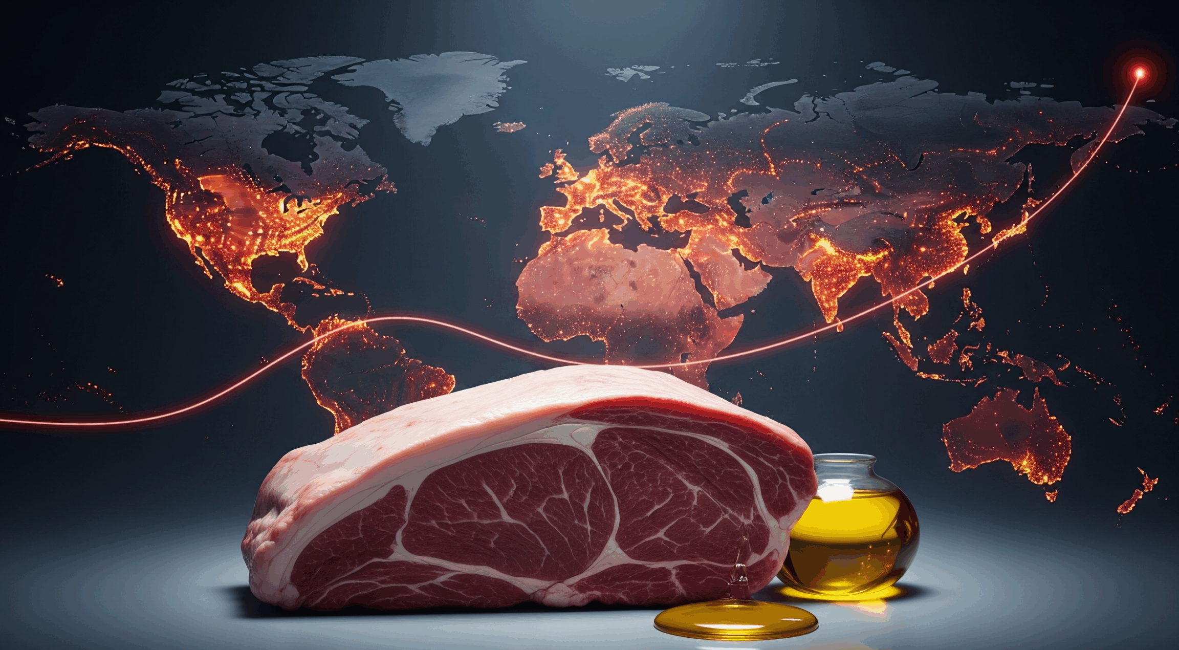 FAO reporta alza de precios mundiales de alimentos en julio por incremento en carne y aceites vegetales