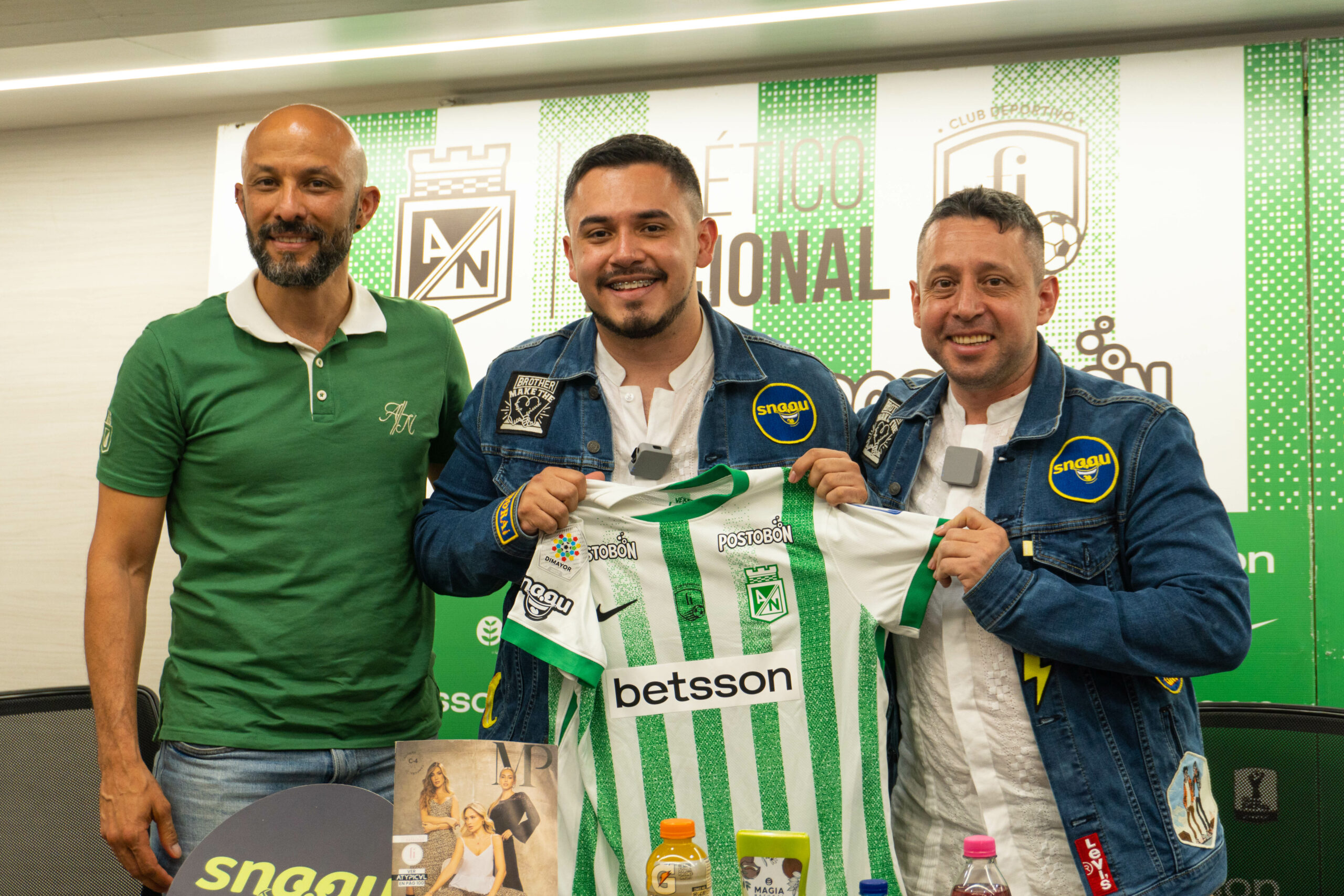 Snaau hace historia como primer patrocinador tecnológico de Atlético Nacional