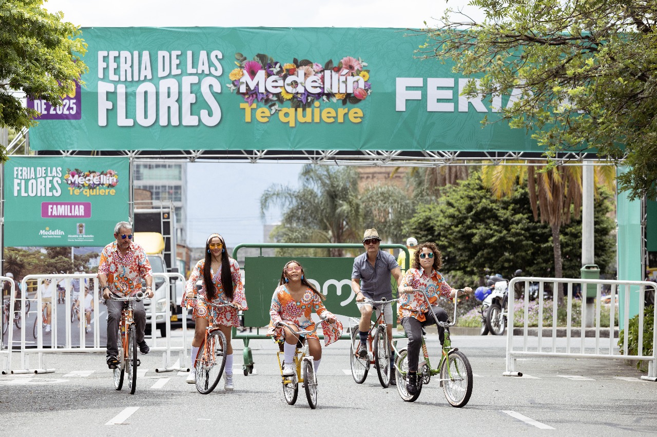 Medellín vive una Feria de las Flores vibrante, segura e incluyente en cada rincón de la ciudad