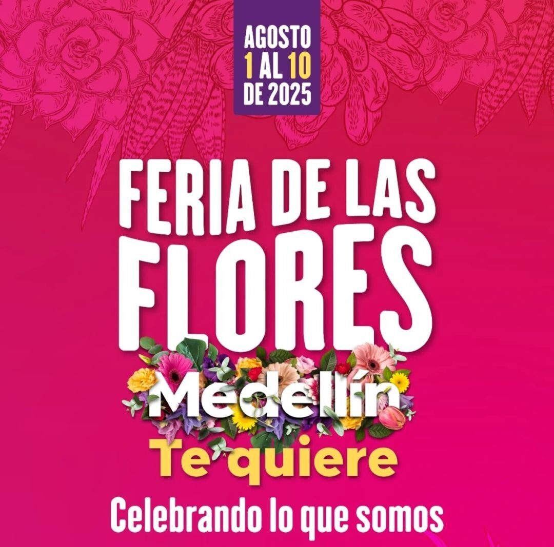 Medellín florece con alegría, tradición y orgullo en la Feria de las Flores 2025
