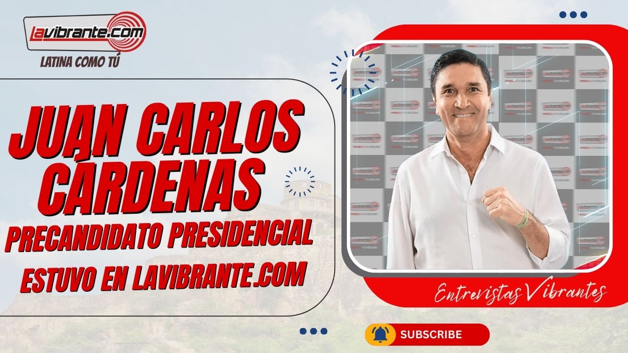 Juan Carlos Cárdenas precandidato presidencial propone un país desde las regiones