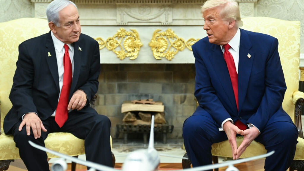 Trump se muestra confiado en negociaciones sobre Gaza tras reunión con Netanyahu en Washington