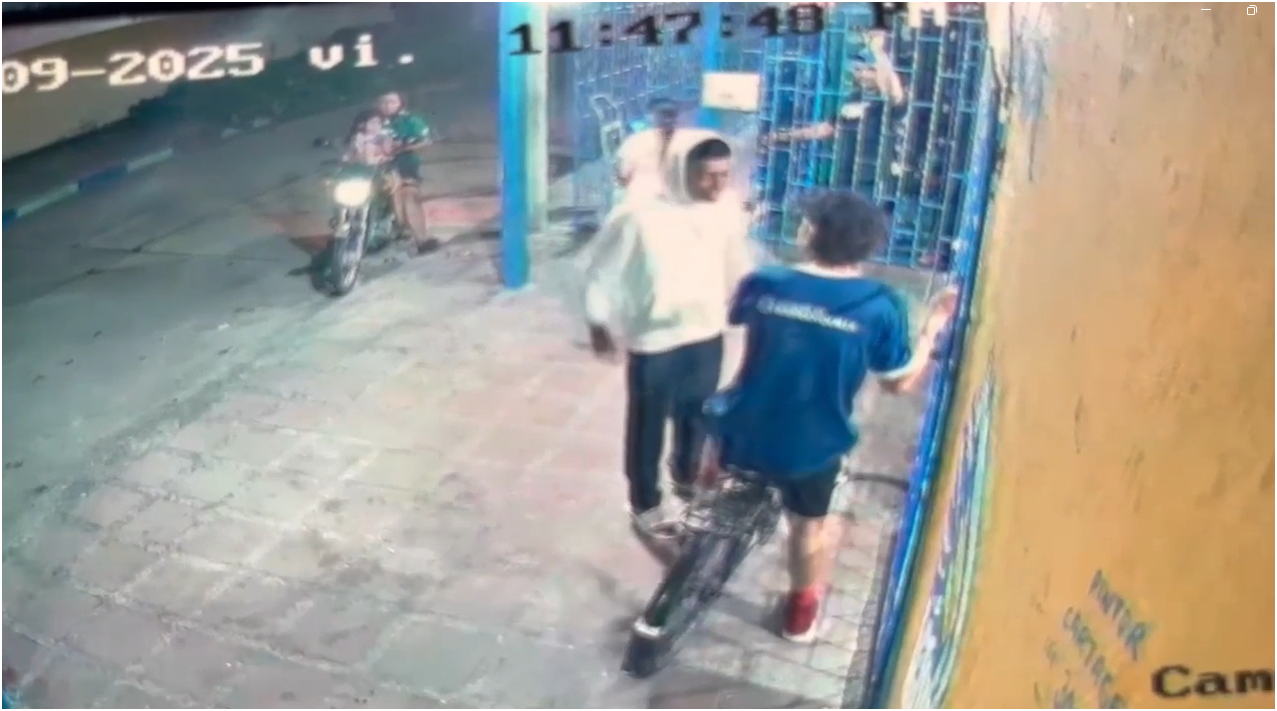 Joven domiciliario fue víctima de hurto con arma blanca en el barrio Las Nieves (Ver Video)