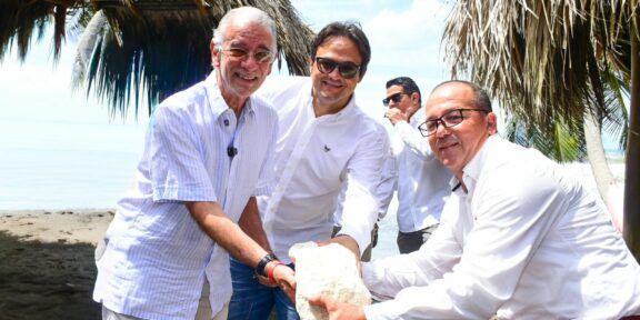 Gobernación del Atlántico inicia obras para recuperar y transformar las playas de Santa Verónica