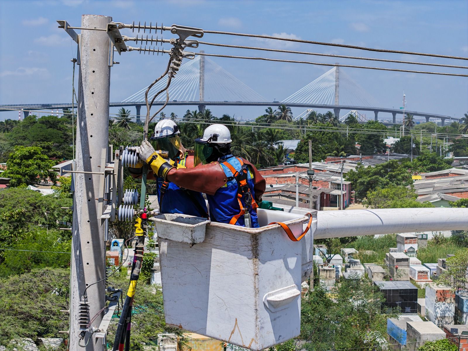 Air-e anuncia cortes programados por mantenimiento en Manatí, Santa Lucía y Candelaria
