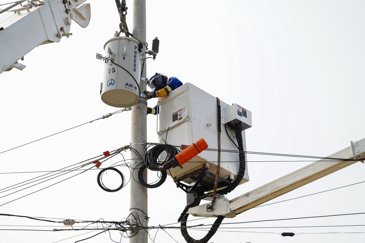 Air-e Intervenida ejecutará obras de mantenimiento eléctrico este martes en varios municipios del Atlántico