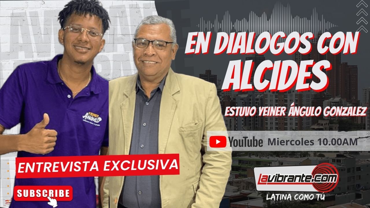 Diálogos con Alcides recibió a Yeiner Ángulo aspirante a la Cámara por el Pacto Histórico en el Atlántico