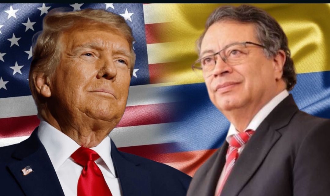Donald Trump suspende ayuda financiera a Colombia tras acusar a Petro de permitir el aumento del narcotráfico
