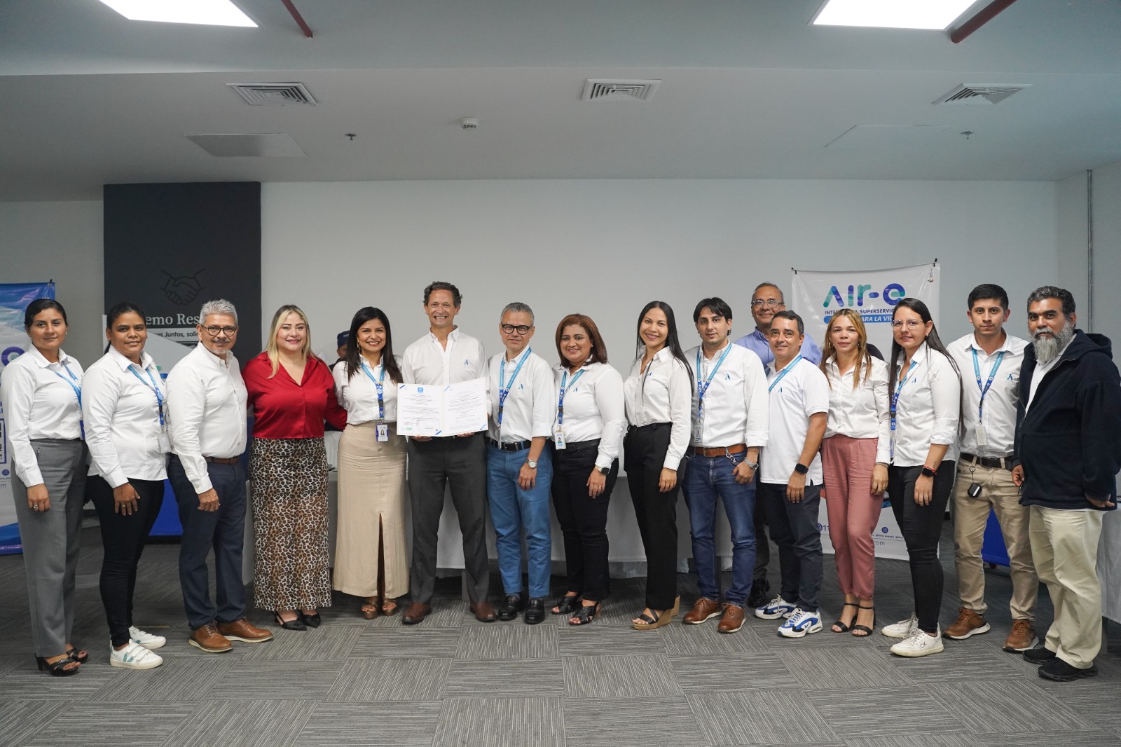 Air-e Intervenida obtiene certificación internacional por su modelo de gestión energética en el Caribe colombiano