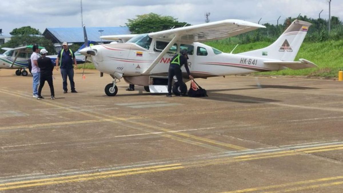 Avioneta con funcionarios de la Registraduría se estrella en Vaupés y autoridades adelantan labores de búsqueda